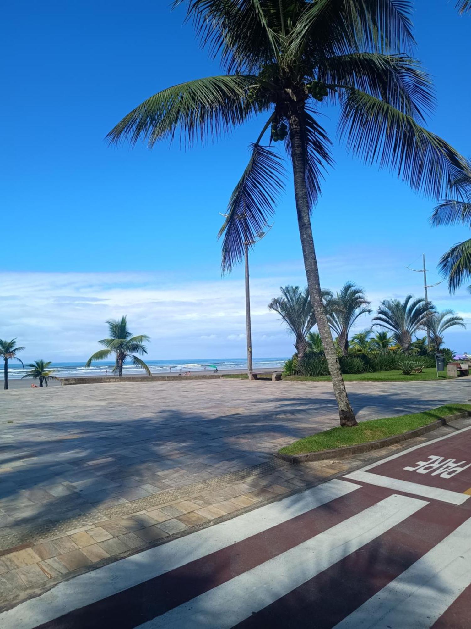 Apartamento Pe Na Areia Vila Caicara Praia Grande  Ngoại thất bức ảnh